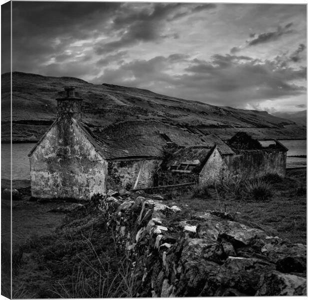 Old in in mono Canvas Print by JC studios LRPS ARPS