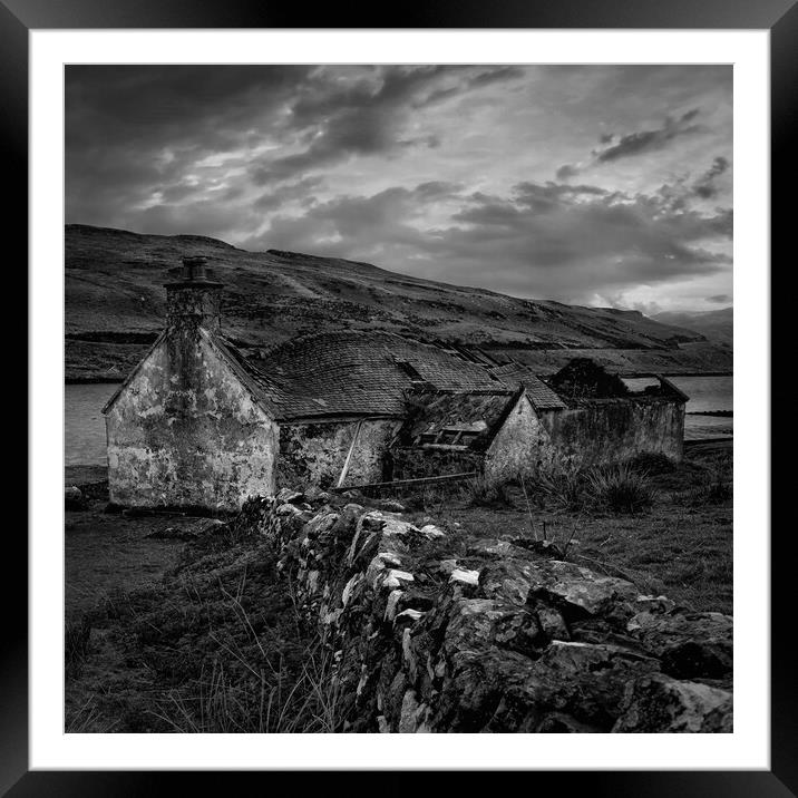 Old in in mono Framed Mounted Print by JC studios LRPS ARPS