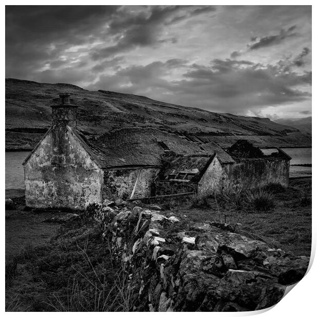 Old in in mono Print by JC studios LRPS ARPS