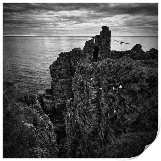 Castle ruin Scotland Print by JC studios LRPS ARPS
