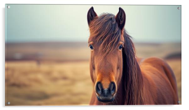 Icelandic Horse Acrylic by T2 