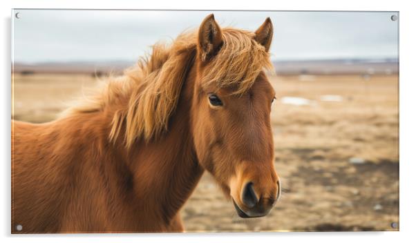 Icelandic Horse Acrylic by T2 