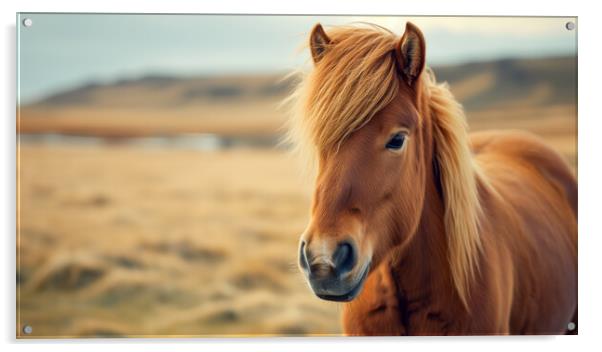 Icelandic Horse Acrylic by T2 