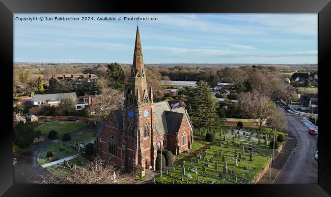 all Saints Church Framed Print by Ian Fairbrother