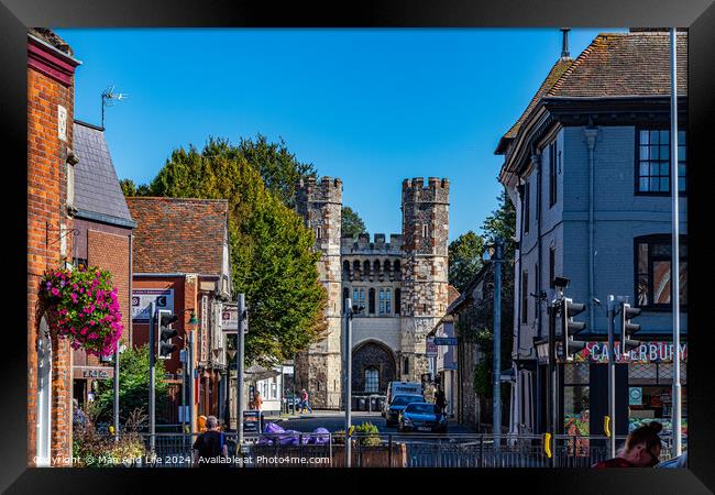 Building  Framed Print by Man And Life