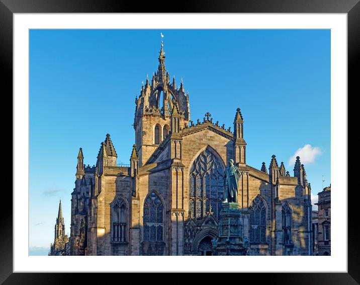 St Giles Cathedral, Edinburgh Framed Mounted Print by Darren Galpin