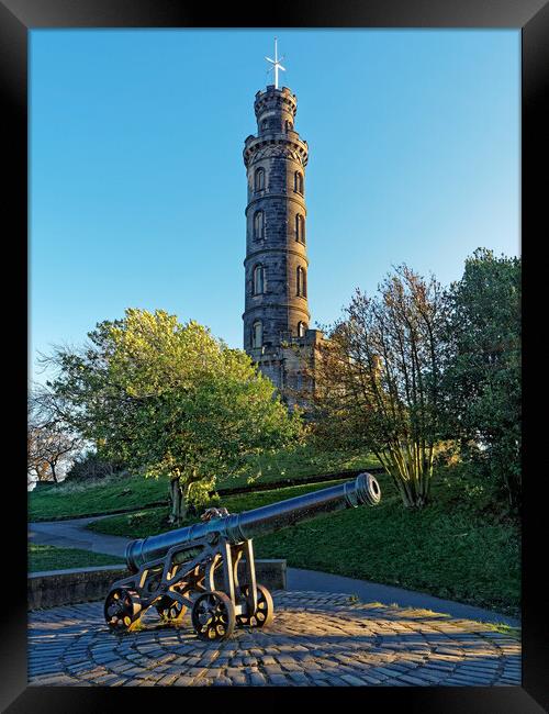 Nelson Monument, Edinburgh Framed Print by Darren Galpin