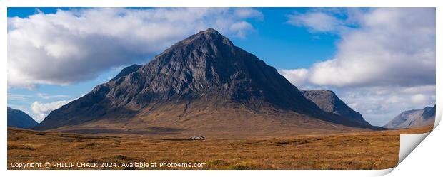 Scottish mountain 1032 Print by PHILIP CHALK