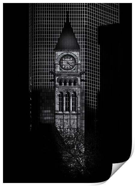 Old City Hall Toronto Canada No 1 Print by Brian Carson