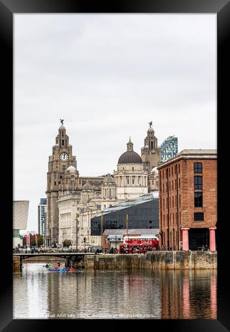 Building  Framed Print by Man And Life