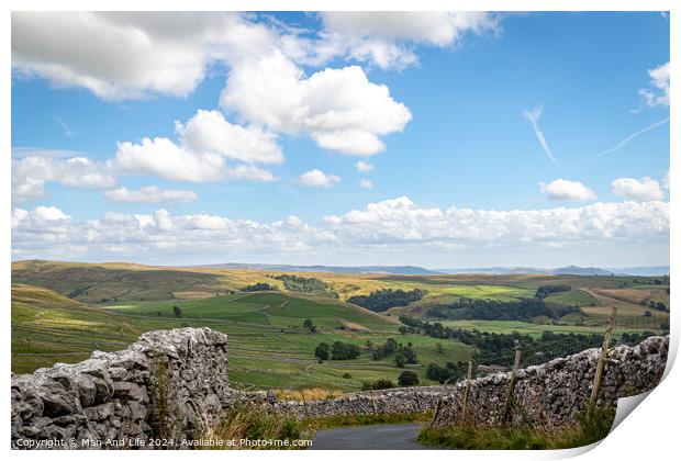 Beauty of Yorkshire Print by Man And Life