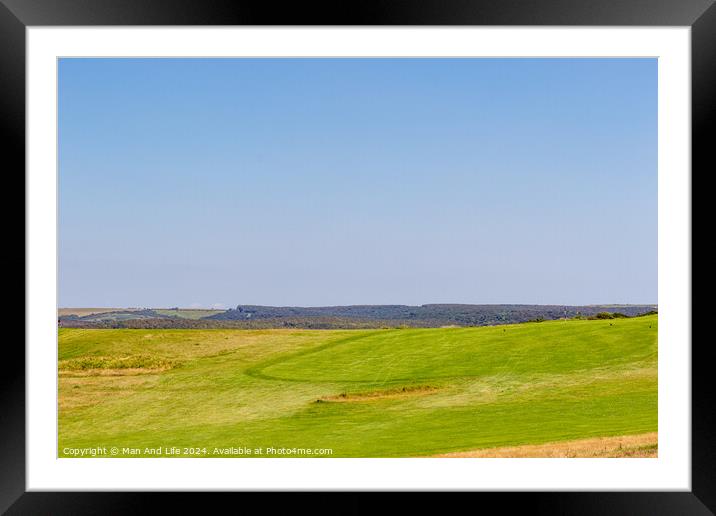 Outdoor field Framed Mounted Print by Man And Life