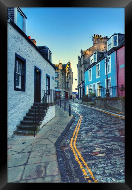 South Queensferry Edinburgh  Framed Print by Alison Chambers