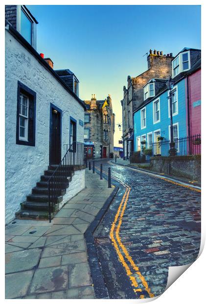 South Queensferry Edinburgh  Print by Alison Chambers