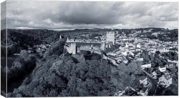 Richmond Castle Canvas Print by Apollo Aerial Photography