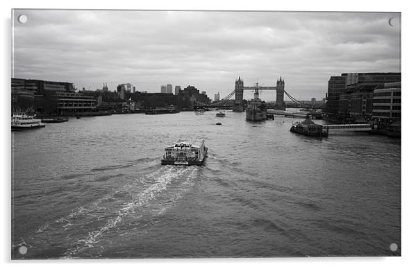 Tower Bridge Acrylic by David French