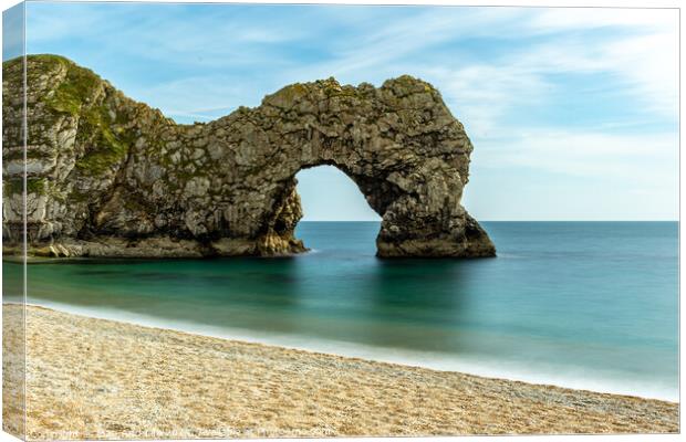 Durdle Door Canvas Print by Man And Life