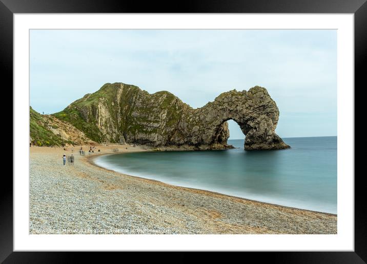 Durdle Door Framed Mounted Print by Man And Life