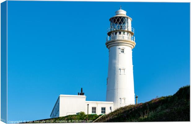 Norah Head Light Canvas Print by Man And Life