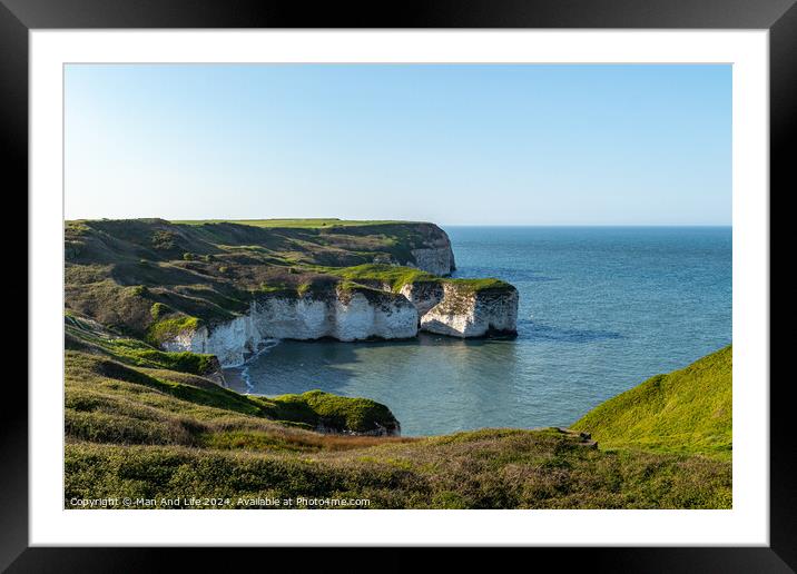 Lizard Point, Cornwall Framed Mounted Print by Man And Life