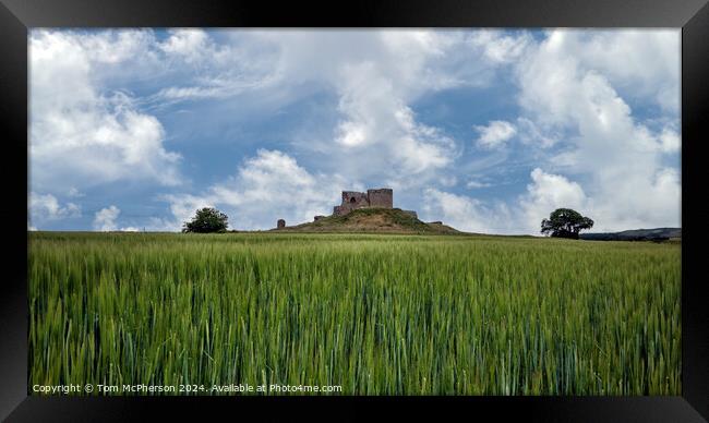 Duffus Castle, Moray Framed Print by Tom McPherson