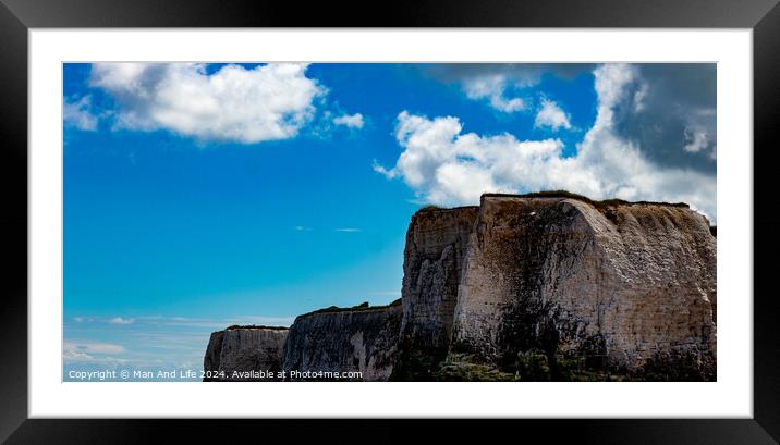 Outdoor stonerock Framed Mounted Print by Man And Life