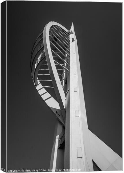 Spinnaker Tower, Portsmouth Canvas Print by Philip King