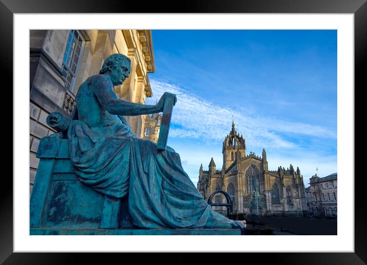  St Giles Cathedral Edinburgh  Framed Mounted Print by Alison Chambers