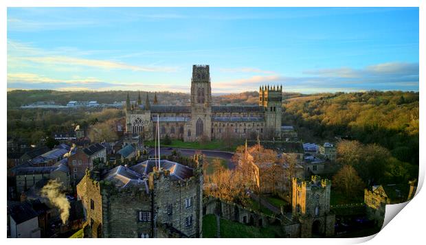 Durham Cathedral Print by Steve Smith