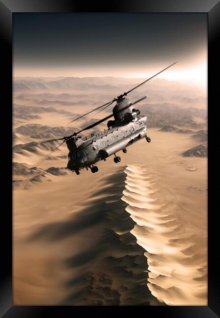 Desert Warrior Framed Print by J Biggadike