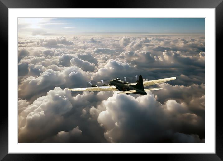 Masters Of The Air Framed Mounted Print by J Biggadike