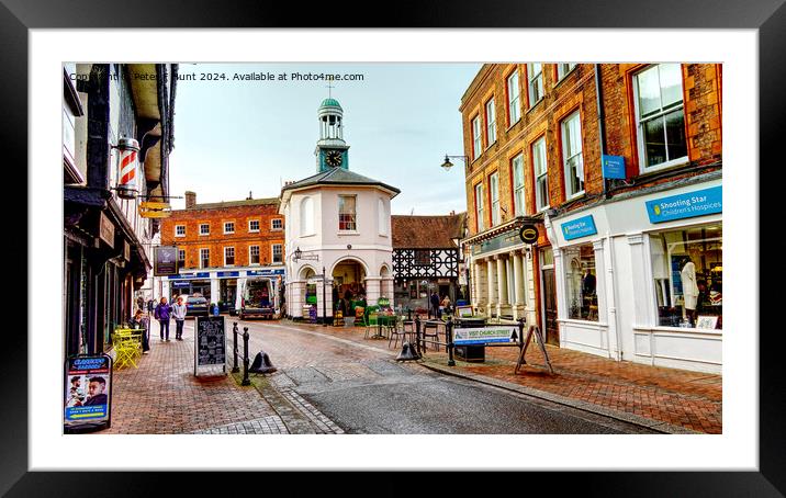 The Pepperpot Godalming Surrey Framed Mounted Print by Peter F Hunt