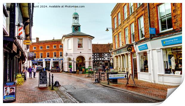 The Pepperpot Godalming Surrey Print by Peter F Hunt