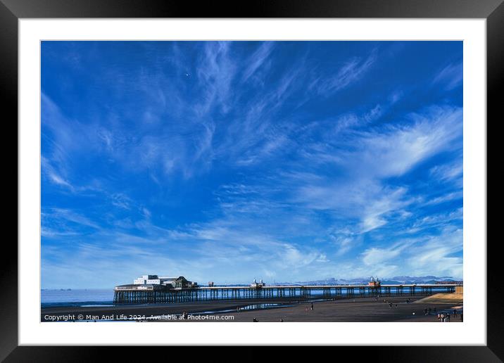 Sky cloud Framed Mounted Print by Man And Life