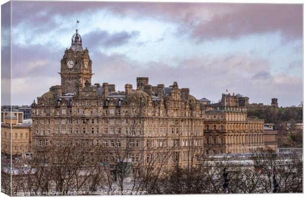 Balmoral Hotel Canvas Print by Man And Life