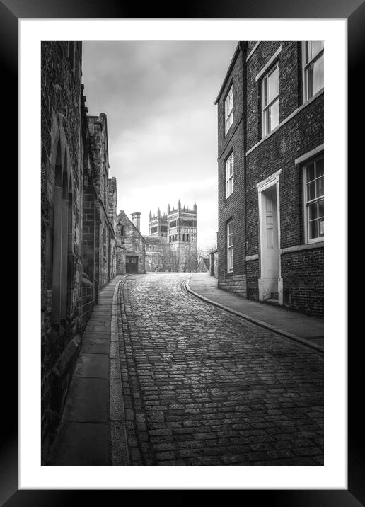 Durham Cathedral from Owengate Framed Mounted Print by Tim Hill