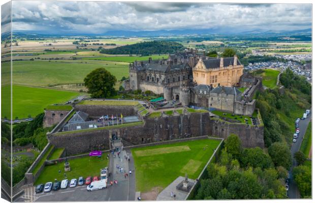 Stirling Castle Canvas Print by Apollo Aerial Photography
