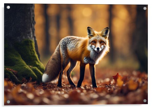 Foxy Acrylic by Picture Wizard