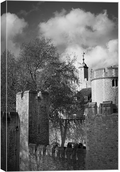 Tower of London detail Canvas Print by Gary Eason