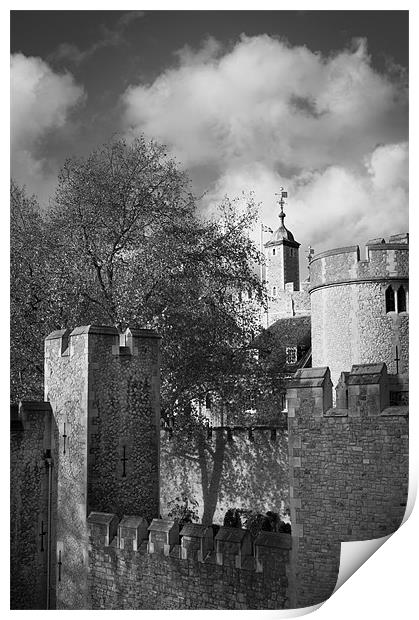Tower of London detail Print by Gary Eason