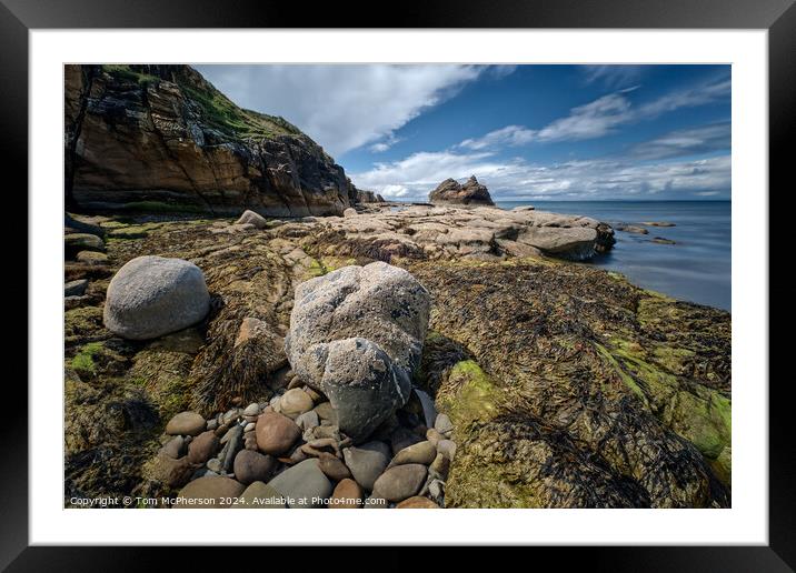 Collach Stacks Framed Mounted Print by Tom McPherson