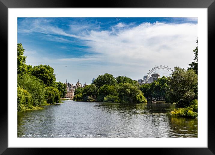 Outdoor waterside Framed Mounted Print by Man And Life