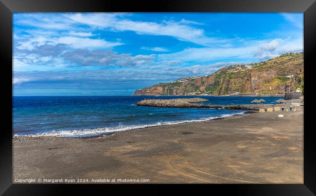 Ribeira Brave Beach Framed Print by Margaret Ryan