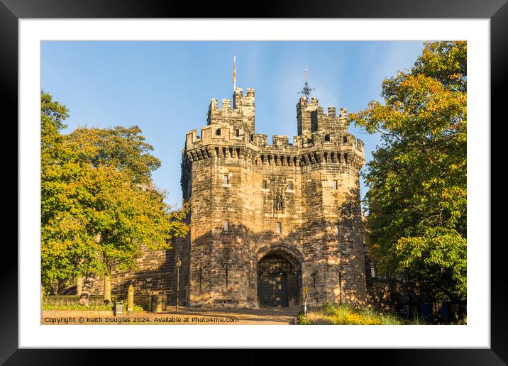 Lancaster Castle Framed Mounted Print by Keith Douglas
