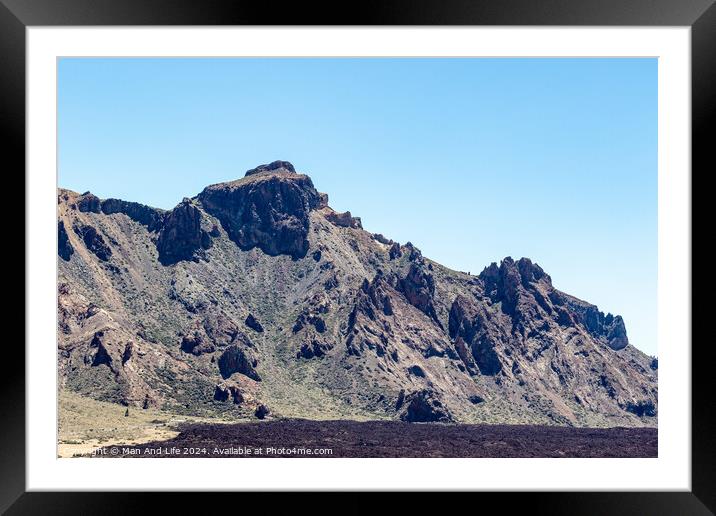 Outdoor mountain Framed Mounted Print by Man And Life