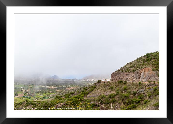 Outdoor stonerock Framed Mounted Print by Man And Life