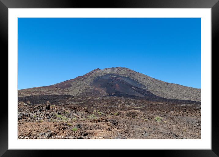 Pico do Fogo Framed Mounted Print by Man And Life