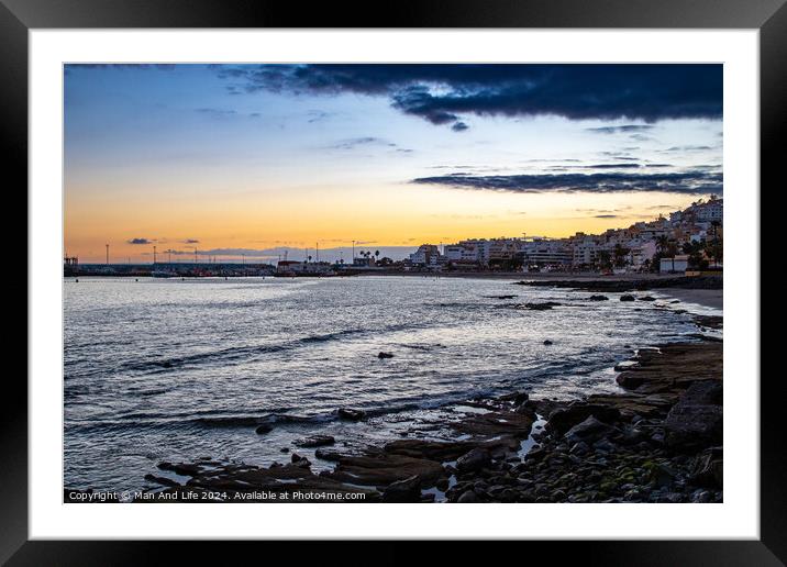 Outdoor oceanbeach Framed Mounted Print by Man And Life