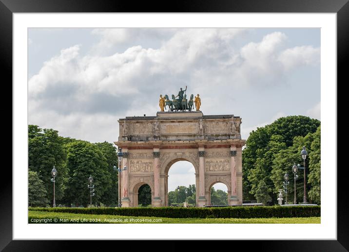 Building arch Framed Mounted Print by Man And Life