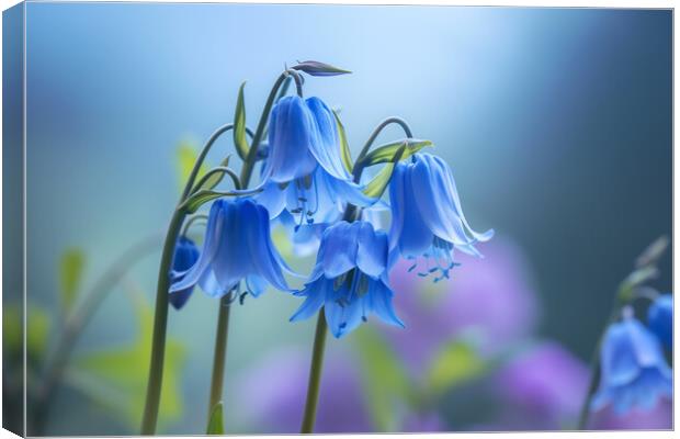  Bluebells ~ Spring turns to Summer Canvas Print by T2 